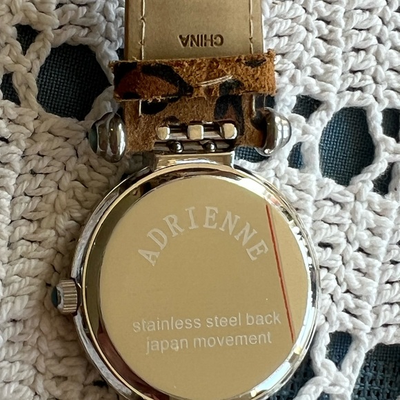 Adrienne Watch: 🆕 Leopard Print Leather Band - Picture 8 of 8